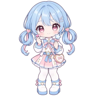 愛されアイドルのオリジナルキャラクター