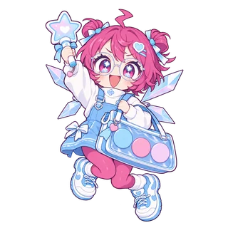 限界オタク妖精のオリジナルキャラクター